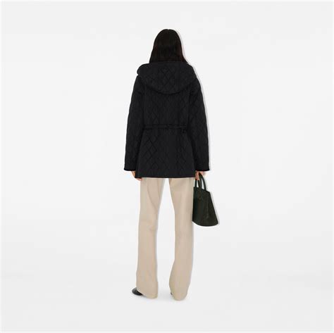 burberry cappotto donna|Parka Devon in nylon trapuntato (Flax) .